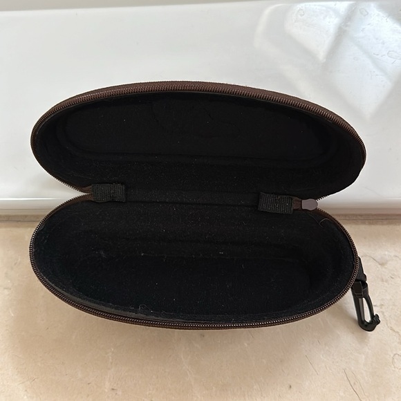 🕶️ Maui Jim Sunglasses Brown Case Blue Logo 🤎💙 - Picture 3 of 5